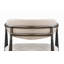 Ensemble de 2 chaises d'appoint Jaramillo en lin beige et finition noire-924441463