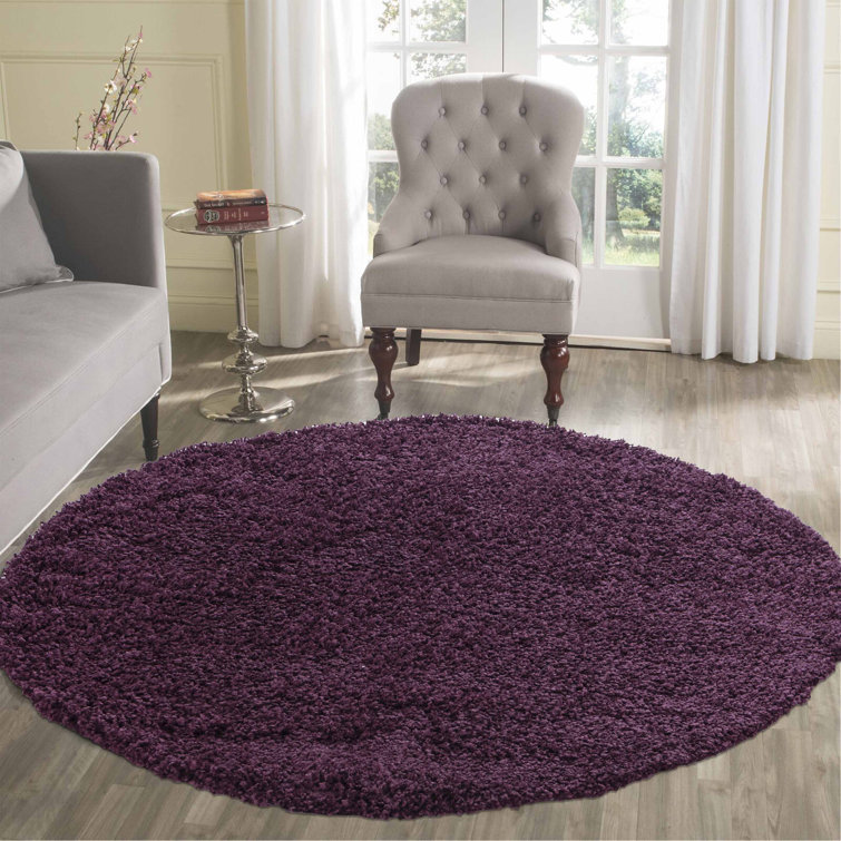 Esterly Solid Colour Shag Area Rug