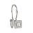 HK22XX Zinc Rust Resistant Shower Curtain Hook-65586366