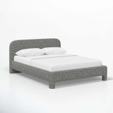 Emmie Platform Bed In Solaz Denim