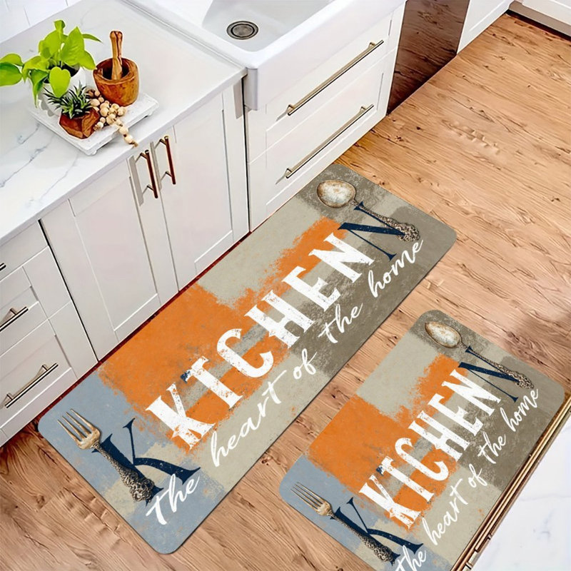 Ensemble de 2 tapis de cuisine Kitchen Heart of Home
