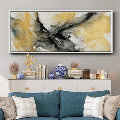 Golden Harmony - toile encadrée
