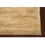 Tapis beige en laine noué à la main de conception unique 3 pi 1 po x 5 pi 5 po New Age