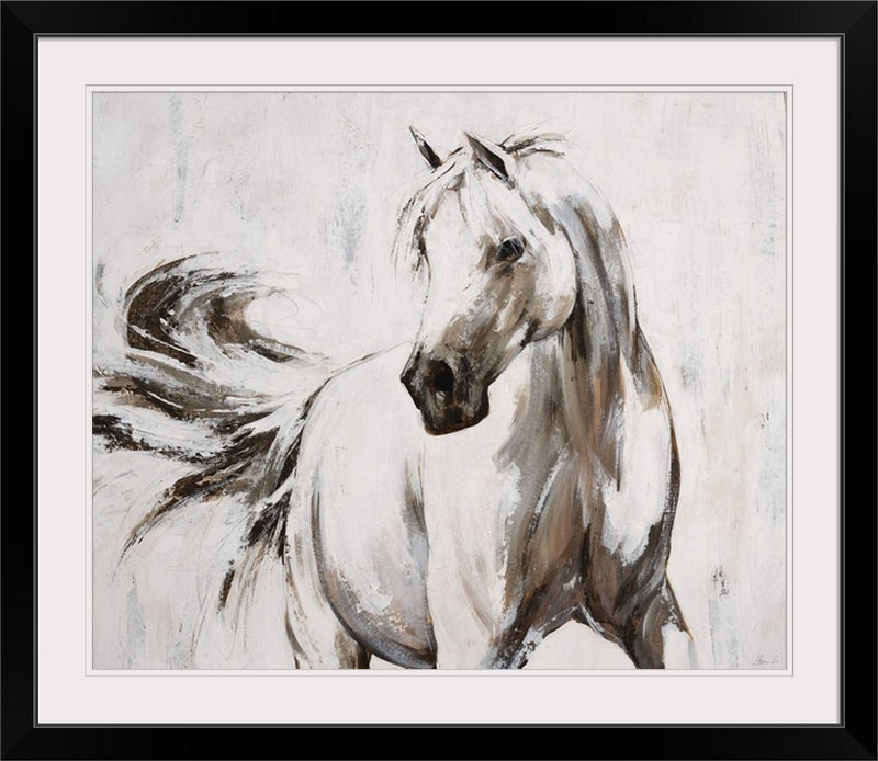 «Every Move», reproduction d'art, H 33 po x l 38 po x p 1 po, Cadre noir