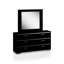 Commode double 6 tiroirs avec miroir Arosh