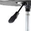 Azjah Swivel Upholstered and Faux Leather Adjustable Height Bar Stool with Iron Frame