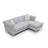 Sammy Modern Sofa Chaise , GRAY