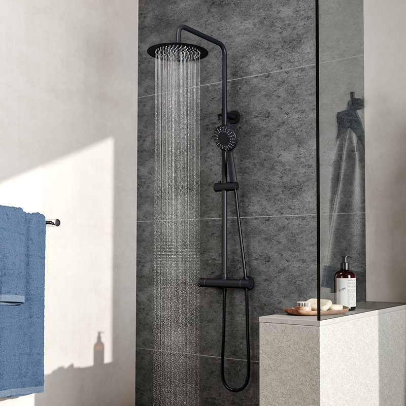Ressler Thermostatic Shower with Dual Shower Head