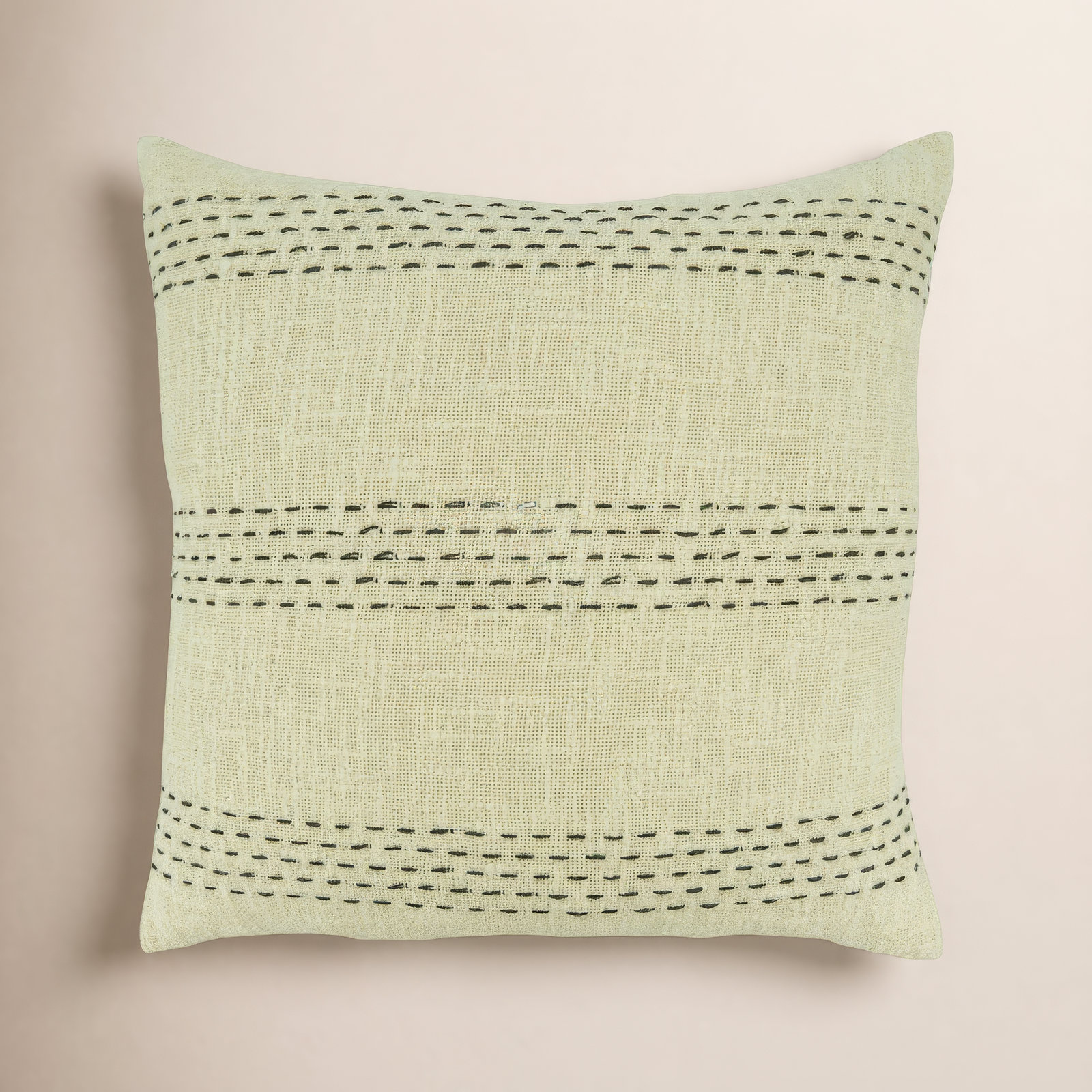 Annarah 20" x 20" Cotton Pillow Cover, Down