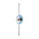 Helfer LED 39" Wall Sconce with Shade