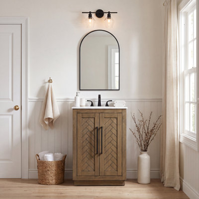Meuble-lavabo simple 24 po
