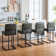 24" Bar Stools, Counter Height Bar Stools With Back