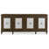 Naples 90'' W Solid Wood Sideboard