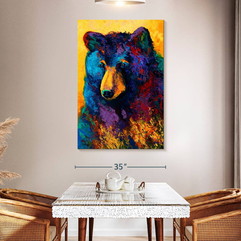 Brampt Bear Pause, 51" H x 34" W