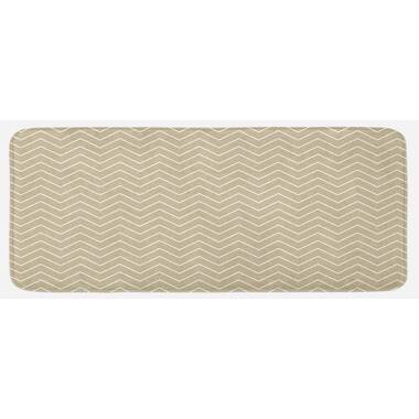 Attaway Kitchen Mat Andover Mills Color: Beige