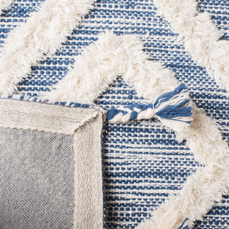 Tapis en laine touffeté à la main Alimatou, Rectangle 8 pi x 10 pi