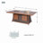 Rectangular 8 - Person Dining Set with Cushions
