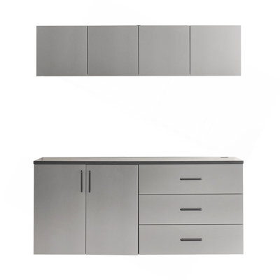 Astro Series 64 po X P 79 po H 20 po D Ensemble d'armoires de garage C (5 pièces)