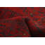 Tapis de zone en laine rouge 4 pi 1 po x 6 pi 6 po à main one-of-kind-noué la 2010s esari turque Allaina