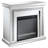Rectangular Freestanding Fireplace Mirror
