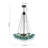Chic Modern Gradient Glass Cluster Bubble Chandelier-145003315