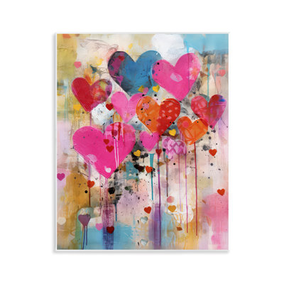 "Whimsical Love Hearts", art mural par LSR Design Studio