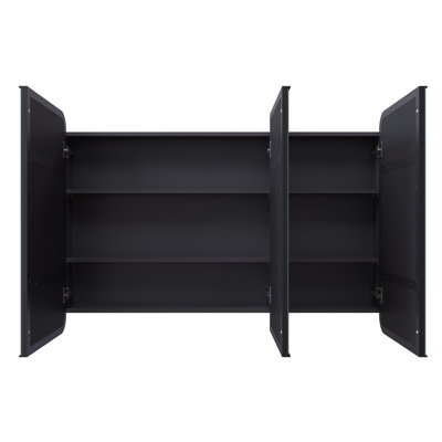 Three Door Steel Frame Square Shape Medicine Cabinet