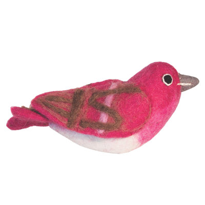 Ornement finch suspendue figurine de jardin oiseau