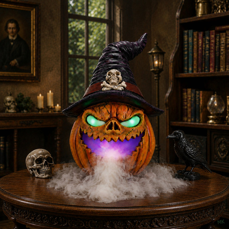 Figurine d'Halloween citrouille d'Halloween citrouille-brumisateur citrouille d'Halloween