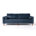 Blue Genuine Leather