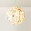 30 cm H Globe Fabric Pendant Shade ( Slip-On ) in Cream