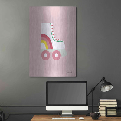 «Rollerskate» par Ann Kelle Designs, art mural en métal