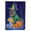 Drapeau de maison Hvidovre Sheltie Halloween en polyester à 2 faces 3 x 2 pi-81032187