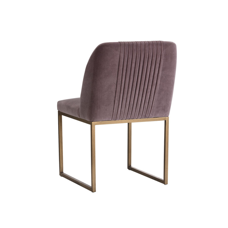 Nevin Upholstered Dining Chair, Purple