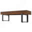 Banc de 59 pouces en bois pour la chambre à coucher au bout du lit, bancs de table de cuisine d'intérieur de ferme-434531472