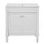 Armoire de meuble-lavabo 30 po avec lavabo en céramique 30 po, armoire de rangement avec portes à fermeture douce et pieds en bois-23976811