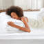 Ensemble de draps en satin blanc de luxe pour lit simple (4 pièces) - Infroissable, doux pour la peau et les cheveux, convient aux matelas de 40 cm d'épaisseur, comprend un drap plat et des taies d'oreiller. Dompte les frisottis pour un sommeil réparateur et paisible.