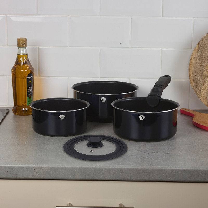 4 - Piece Aluminum Cookware Set