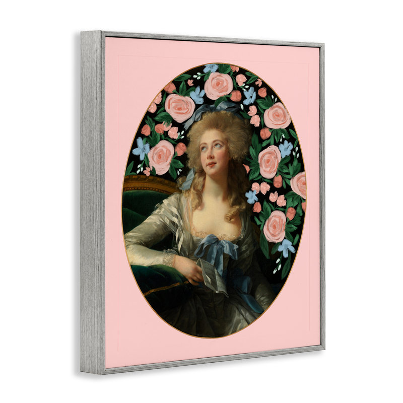 Giclée encadrée de style victorien intemporel, par Cherrywood Lane, Estampe numérique Farmhouse, H 30 po x l 24 po