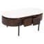 Mirefield Four Leg Coffee Table with Storage