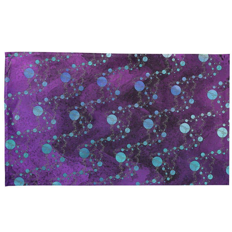 Mcguigan Tea Towel Kitchen Towel, Cotton Twill, Purple