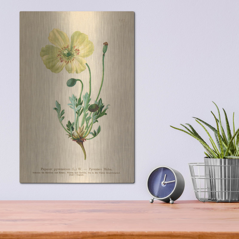 Art mural en métal «Winaver Porter» par Art Licensing Studio par Winston Porter