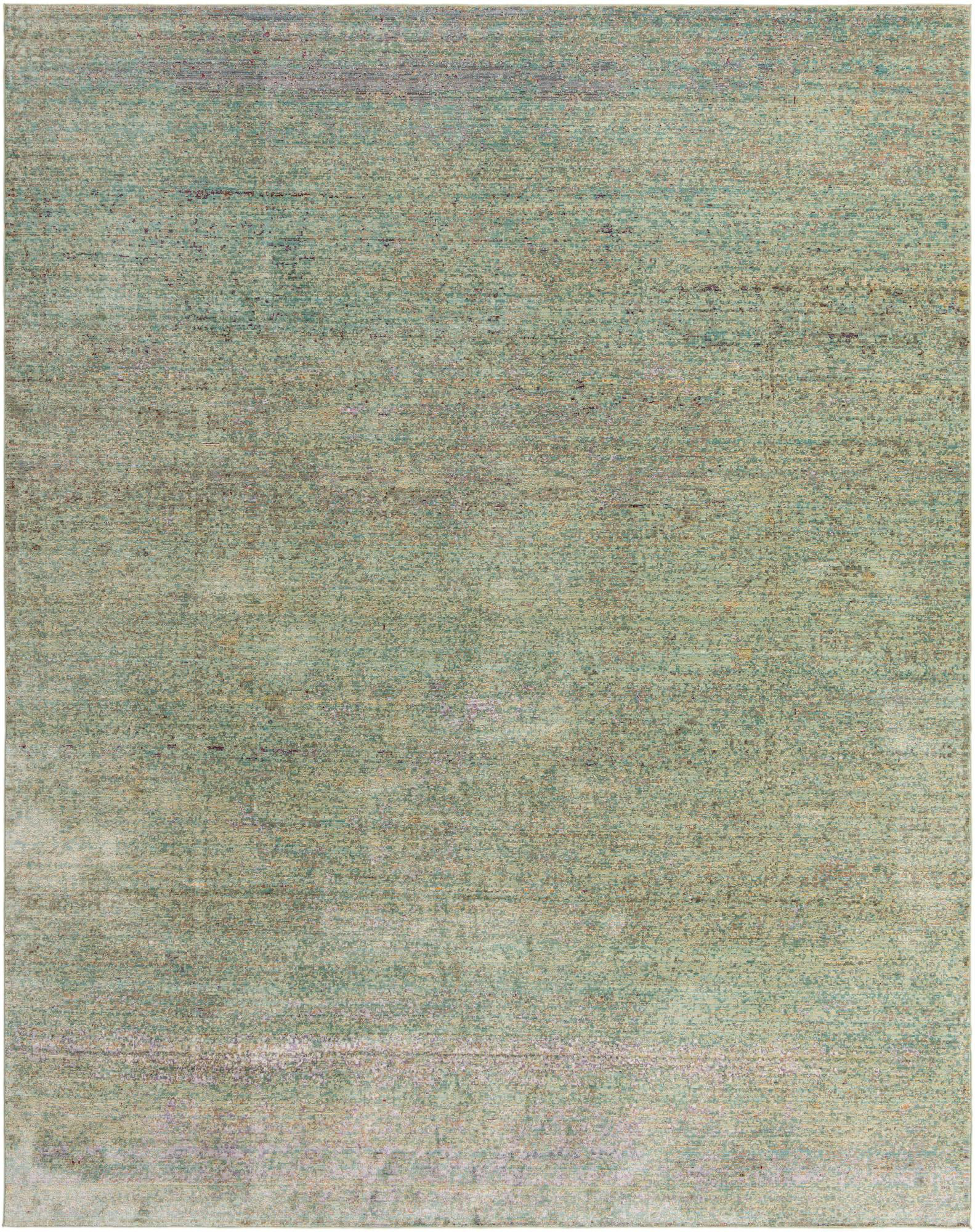 Bungalow Rose Glasser Handmade Hand Hooked Performance Green Rug ...