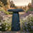 Gleeful Garden Metal Outdoor Bird Bath-1068293510