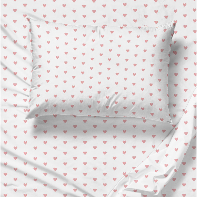 Ensemble de draps 100% coton samedi, Ensemble de draps double / double avec 2 taies d'o