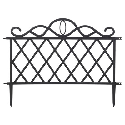 Angellyn 34cm H x 48cm W High-quality Materials Fencing