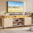 59" Modern TV Stand for TVs up to 65",TV Console with LED Lights, Power Strip, USB Ports & Adjustable Storage-777632888