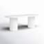 Pipperidge 86.5'' Stone Outdoor Dining Table