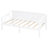 Twin Size White Daybed With Clean Lines, Multi - Use In Bedroom Or Living Area, Solid Support System, Storage Beneath Bed Daybed, With A And Simple Elegance, Dual Room, Strong System-590516657-590516656