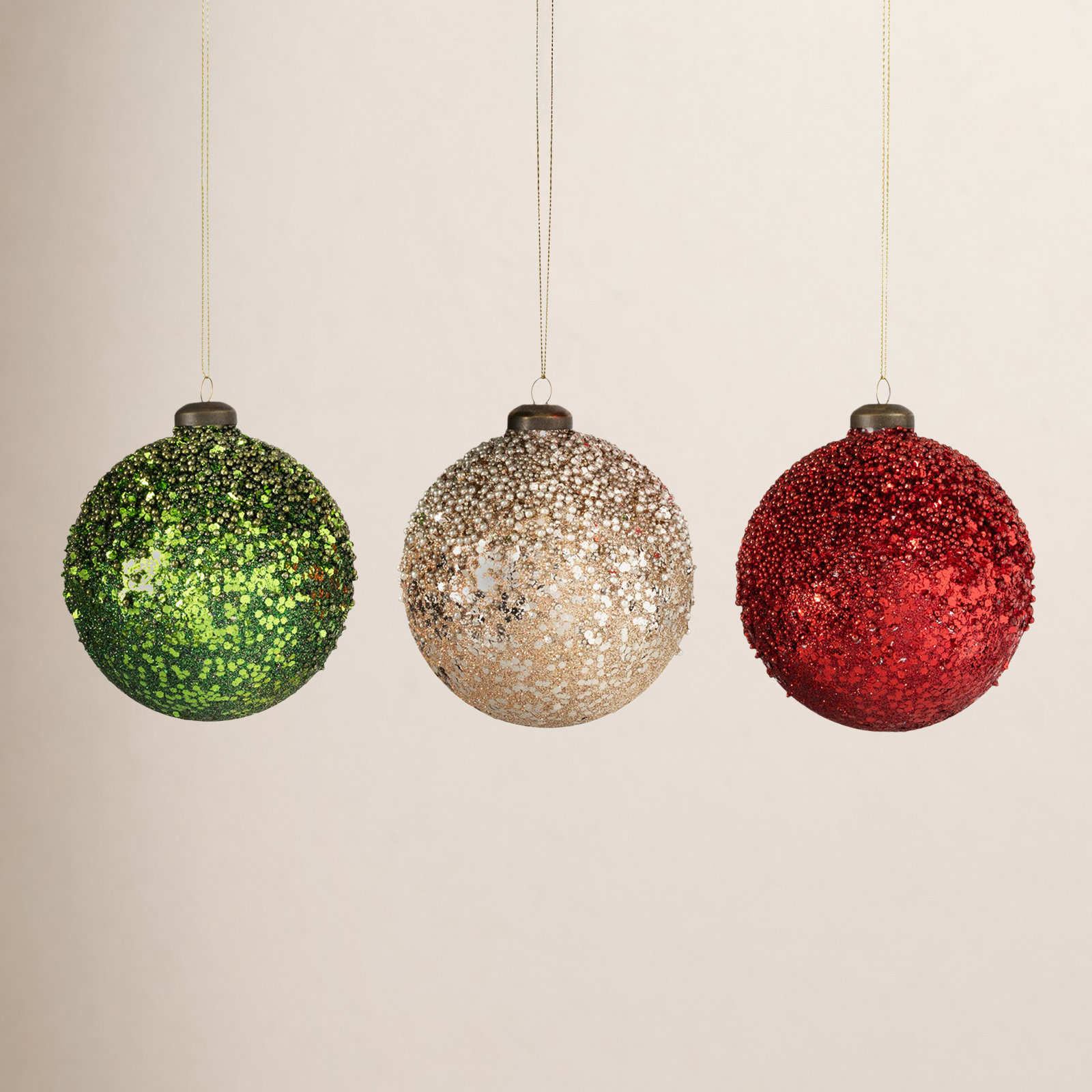 Clover Lane No Pattern Ball Ornament